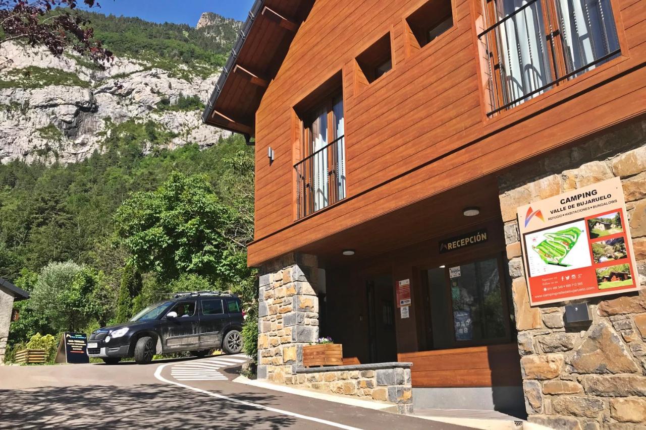 Camping Valle De Bujaruelo Torla Exteriör bild