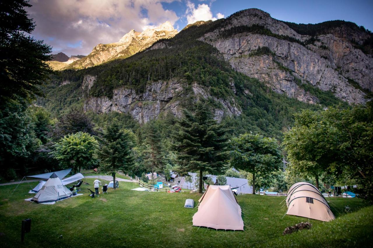 Camping Valle De Bujaruelo Torla Exteriör bild